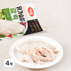 하림 닭가슴살 갈릭, 100g, 1개입, 4개