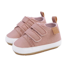 魔鬼氈嬰兒鞋 - 玫瑰粉