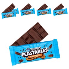 피스터블 미스터비스트 땅콩 버터 초콜릿, 60g, 6개