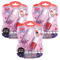 Candygirl 水上安全兒童美甲, 01粉紅色, 3個