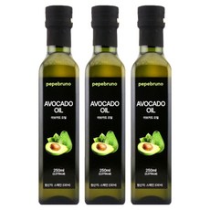 Pepebruno 酪梨油, 250ml, 3個