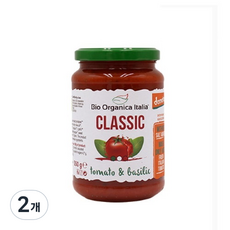 Bioorganica 有機羅勒意大利麵醬, 350g, 2個