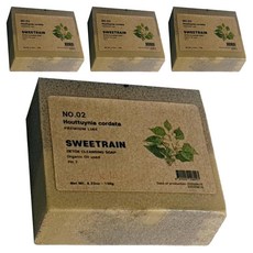 스위트레인 어성초 클렌징 세안비누 2p + 거품망, 2세트, 130g