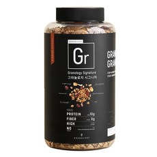 GRANOLOGY 蛋白質格蘭諾拉麥片 招牌原味, 440g, 1罐