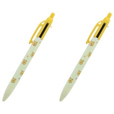 sun-star 小熊維尼多功能筆 紅黑原子筆0.5mm/自動鉛筆HB0.5mm, 紅色 + 黑色, 2個