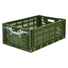 Ay kasa 土耳其折疊收納箱 44L, 軍綠色, 1個