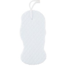 바이핏 3D 스펀지 압축 소프트 때밀이, 화이트, 1개입, 1개