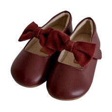 BabyZZam 女童蝴蝶結造型平底鞋