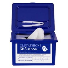 color deep 麩胱甘肽365抽取式面膜, 1盒, 30片