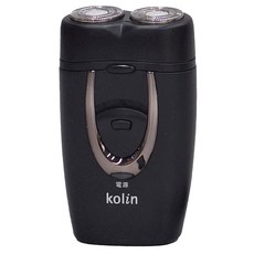 Kolin 歌林 雙刀頭電鬍刀 KSH-DLR400 95 x 55 x 28mm, 黑色