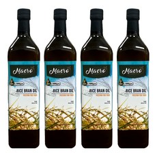 Macro 100%玄米油, 4個, 1L