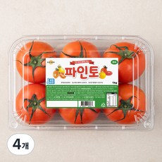 파인토(FineTo완숙) 스테비아 완숙토마토 1kg, 4팩