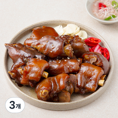 포크빌 한돈 간편하게 즐기는 마늘족발, 400g, 3개