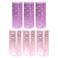 그레이거 히팅 구르프 4cm + 5cm, 퍼플, 베이비핑크, 3세트