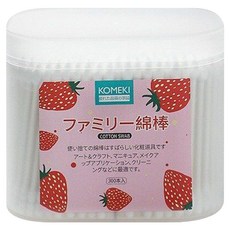 KOMEKI 雙頭細款棉花棒, 300支, 1盒