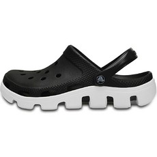 crocs 卡駱馳 洞洞涼拖鞋, 黑，白, 265