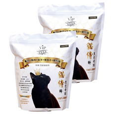 CAT-POOL 貓侍 白貓侍 全齡貓適用飼料 雞肉+鴨肉+靈芝+墨魚汁+離胺酸 無穀糧, 1.5kg, 2袋, 視力保健 + 消化道/腸胃保健 + 維護泌尿系統 + 保健心血管 + 維護皮毛狀態