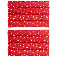 Green Life 多用途草本熱敷包 大 紅色, 2個