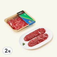 농협경제지주 더한점 채끝 1++등급 구이용 (냉장), 2개, 200g