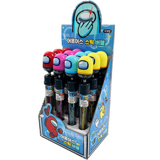 Ermonus Stick 泡泡肥皂泡泡 4 x 3p 套組, 1套, 混合顏色