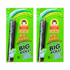 泰美味 泰式烤海苔捲 原味 X 12包, 36g, 2盒