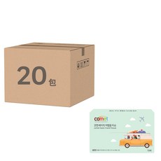 comet 雙層衛面紙旅行包裝, 70張, 20包