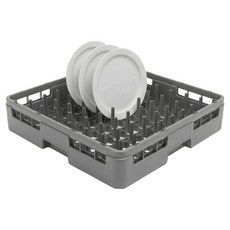 LIVINGMATE 商用洗碗機籃 64格, 1個, 1層, 灰色