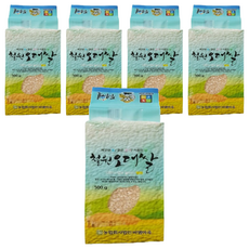 비엠미곡 철원오대쌀 진공포장 쌀, 상등급, 500g, 5개