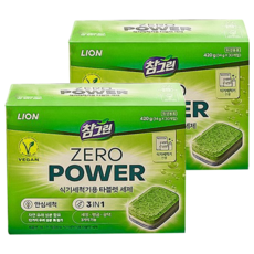 Chamgreen Zero Power 洗碗機專用洗碗錠 30入, 420g, 2盒