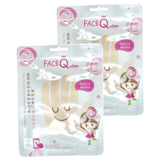 FACEQueeN 玫瑰粉嫩保濕護手膜 觸控螢幕適用, 16g, 2片