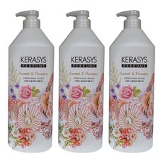 케라시스 스위트 앤 플라워리 퍼퓸 린스, 1L, 3개