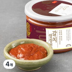 굴다리 김정배 명인젓갈 갈치쌈장젓, 500g, 4개