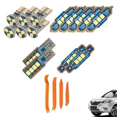 CARTEM Luna LED 汽車室內燈 + 拆卸工具全套組, 1套, QM5 Neo(14.01~16.08)