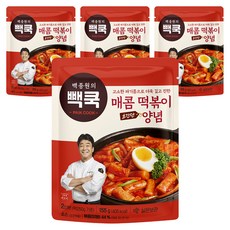 PAIK COOK 白種元辣炒年糕調味醬, 155g, 4個