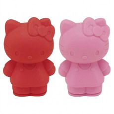 Skater Hello Kitty 矽膠調味料罐 2入, 2個矽膠調味料罐, 1組