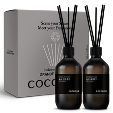 코코도르 그란데 디퓨저, 숲속새벽공기, 500ml, 2개