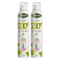 만토바 230도 오일 스프레이, 200ml, 2개