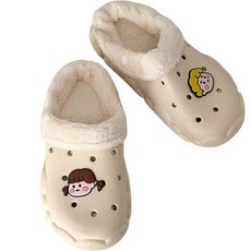 여성용 캐릭터 방한 슬리퍼 2cm O_SL50