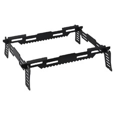 ShineTrip 山趣 開口箱戰術底座, 黑色, 1個