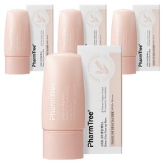 PharmTree Stimo積雪草提亮飾底乳 37ml, 粉米色, 4瓶