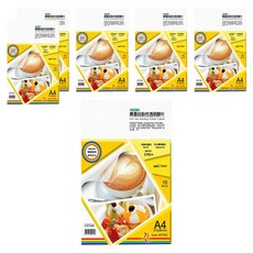 COLOR DANCE 彩之舞 自黏性透明膠片 HY-F03 10張, A4(0.1mm), 6包