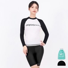 aquatica 女款防磨上衣 AQAWTS23003 + 五分緊身褲 AQAWLE23004 套裝