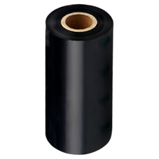 Neon 台灣霓虹 臘脂碳帶 標籤貼紙機/印表機適用 11cm, 300m, 黑色