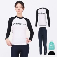 aquatica 女性防磨上衣 AQAWTS23003 + 高腰水上運動緊身褲 AQAWLE23002 套裝