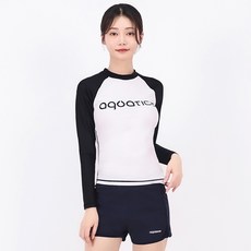 aquatica 女款層次感泳裝衝浪褲防曬衣 上衣 AQAWTS23003 + 下身 AQAWPT23002 套裝