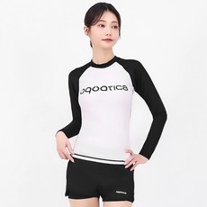 aquatica 女款層次感游泳衝浪褲防曬衣上衣 AQAWTS23003 + 下身 AQAWPT23001 套裝