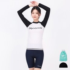 aquatica 女款防磨衣 AQAWTS23003 + 五分緊身褲 WLE23005 套裝