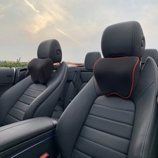 ZTOS 車用頸枕 1入, 紅色邊框, 1個