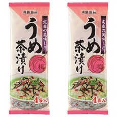 浦島海苔 經典梅子茶泡飯 4入, 19.6g, 2個