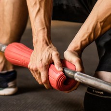 하빈져 EVA폼 힙쓰러스트용 에르고 바 패드, 레드, 1개